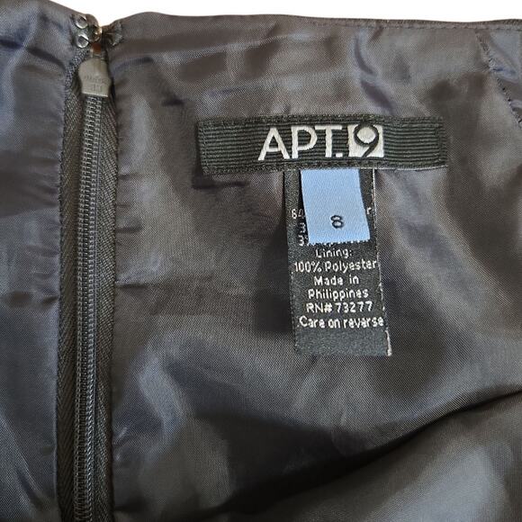 Apt. 9 Women's‎ Dark Gray Straight Skirt – Size 8 - Picture 3 of 5